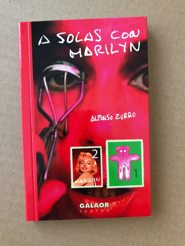 Portada de A solas con Marilyn